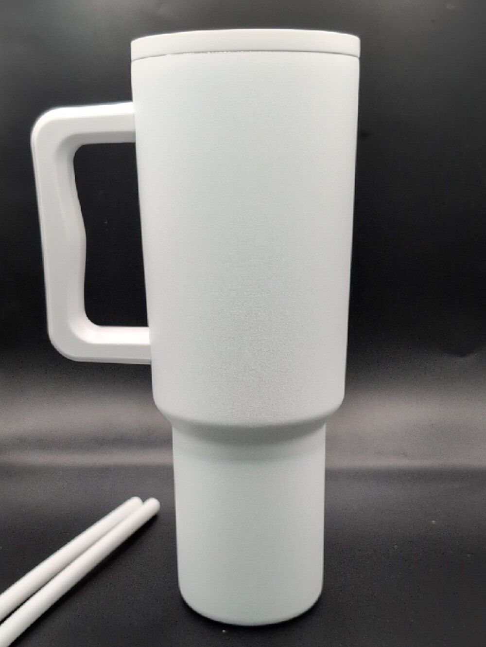 SIMPLE MODERN 40oz Trek Tumbler in White with Pink Bow New in Box - Picture 3 of 11